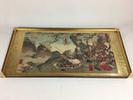 Antique Japanese Ukiyoe Hanga Painting Art C1850 Framed Picture FL14