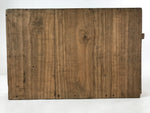 Antique Japanese Wood Lid Buddhist Altar Item Storage Box Inside 11x41x25cm X66