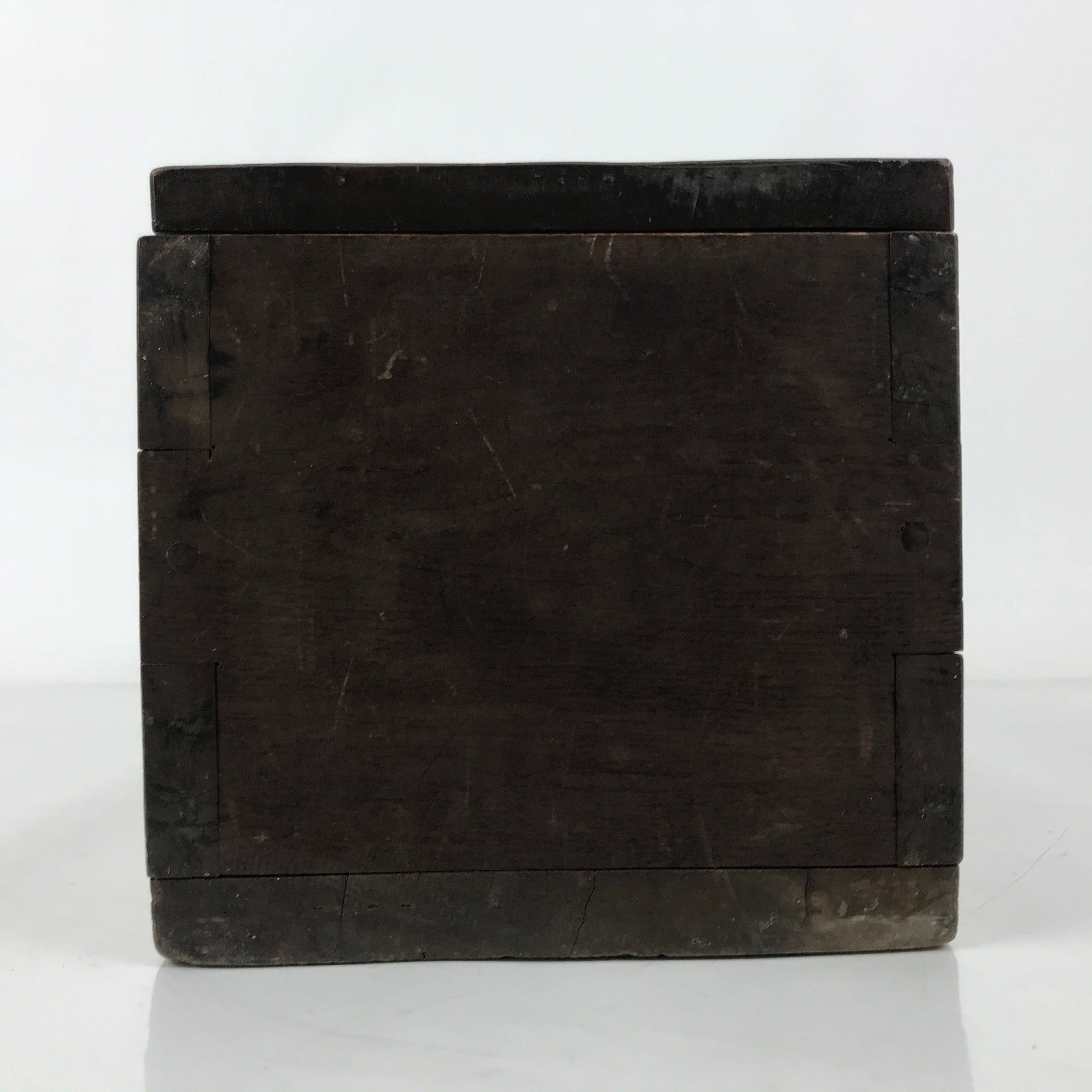 Antique Japanese Wooden Cash Box Chest Zenibako Kinko Safe Lockbox 1 Drawer X148