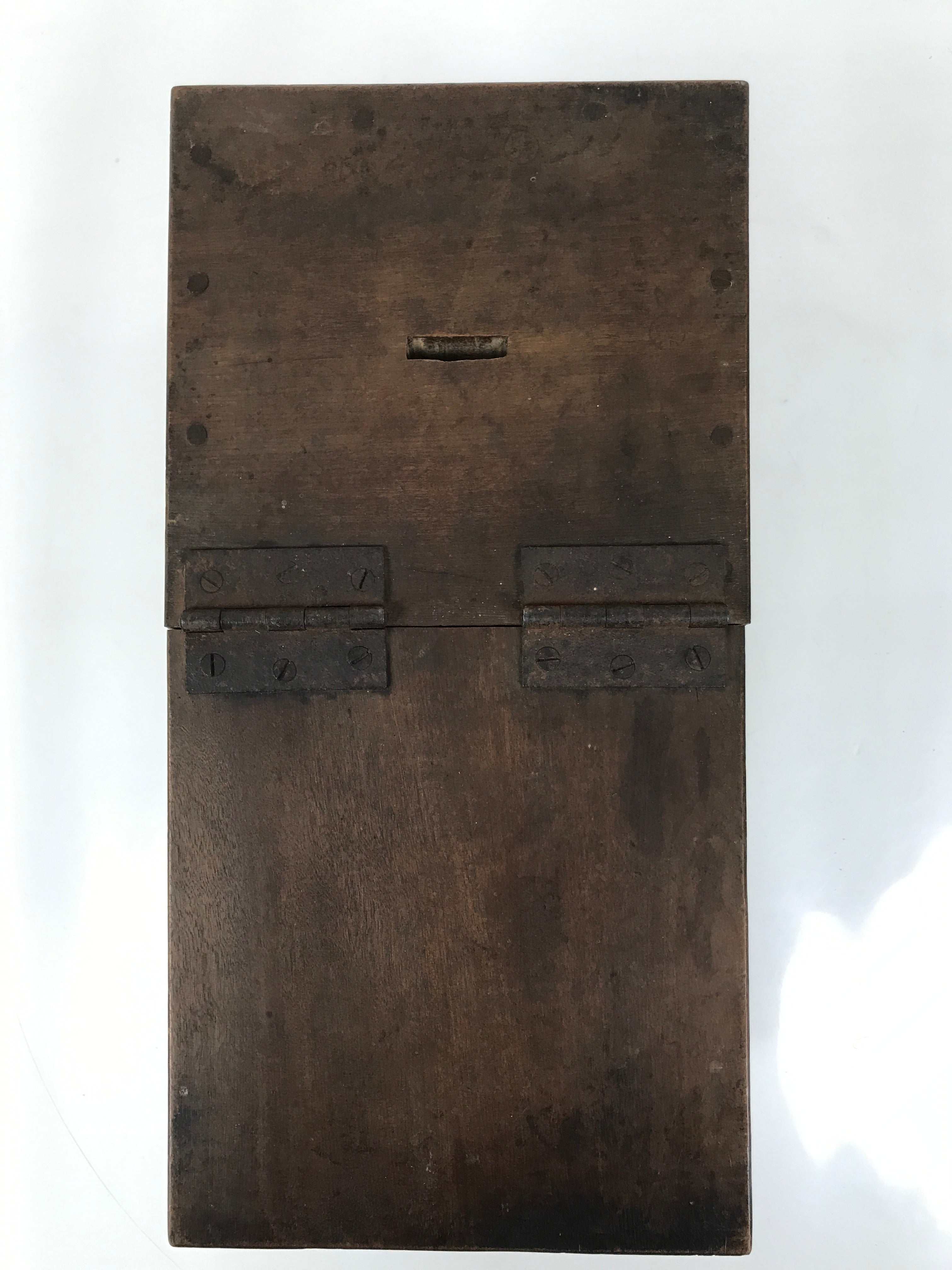 Antique Japanese Wooden Cash Box Chest Zenibako Kinko Safe Lockbox 1 Drawer X148