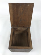 Antique Japanese Wooden Cash Box Chest Zenibako Kinko Safe Lockbox 1 Drawer X148
