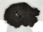 Antique Japanese Wooden Flower Vase Stand Unique Kadai Board Ikebana Brown WT599
