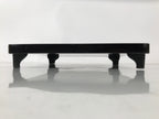 Antique Japanese Wooden Lacquered Low Table Red Black Serving Tray Ozen L497