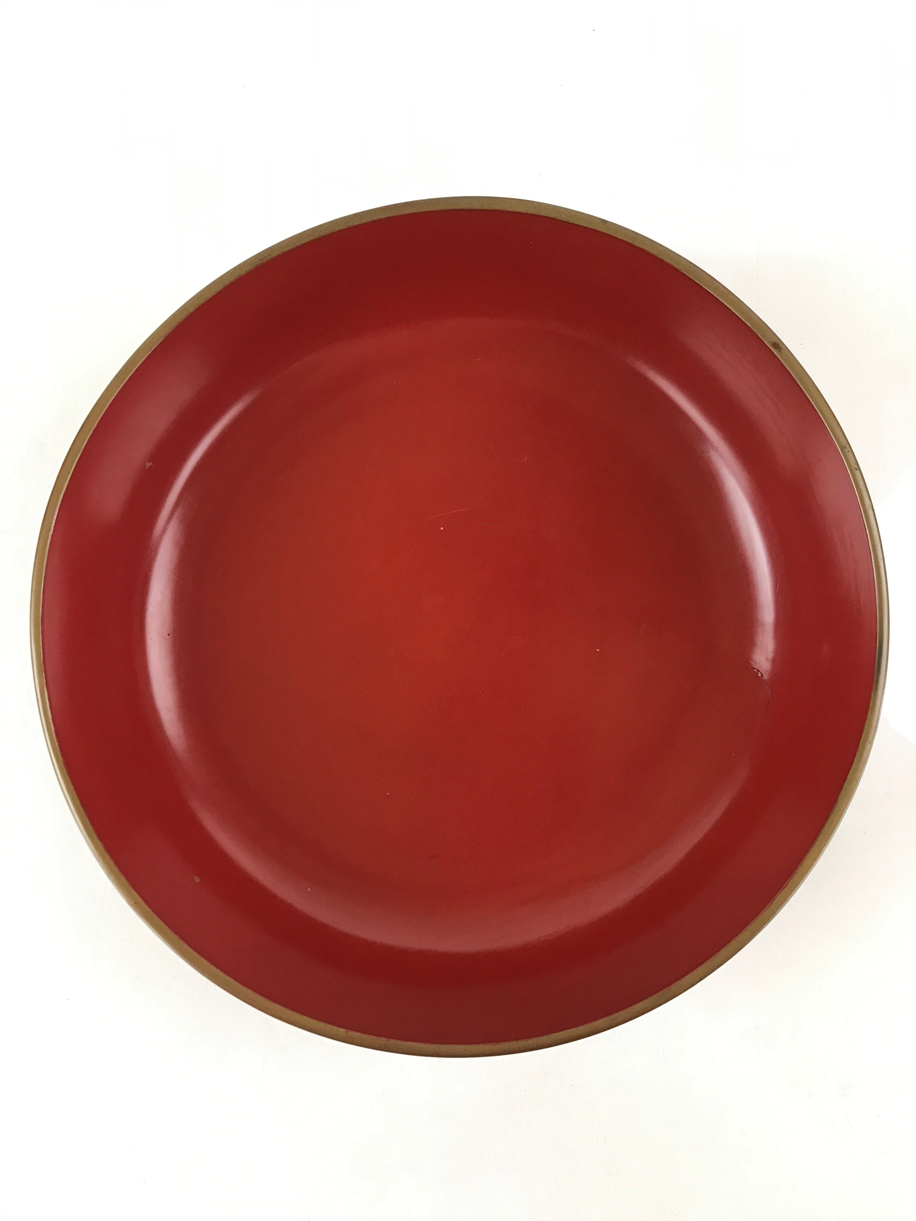 Antique Japanese Wooden Lacquerware Lidded Snack Bowl Kashiki Tea Ceremony UR946