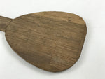 Antique Japanese Wooden Sushi Rice Paddle Spatula Scoop Brown Shamoji JK529