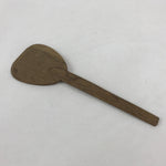 Antique Japanese Wooden Sushi Rice Paddle Spatula Scoop Brown Shamoji JK529