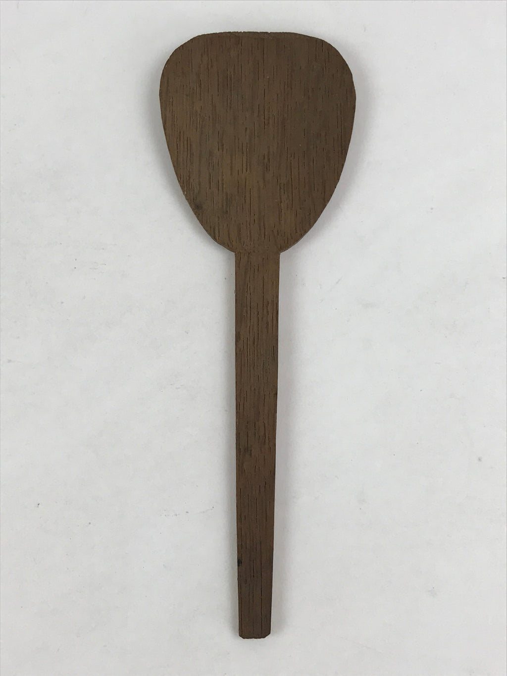 Antique Japanese Wooden Sushi Rice Paddle Spatula Scoop Brown Shamoji JK531