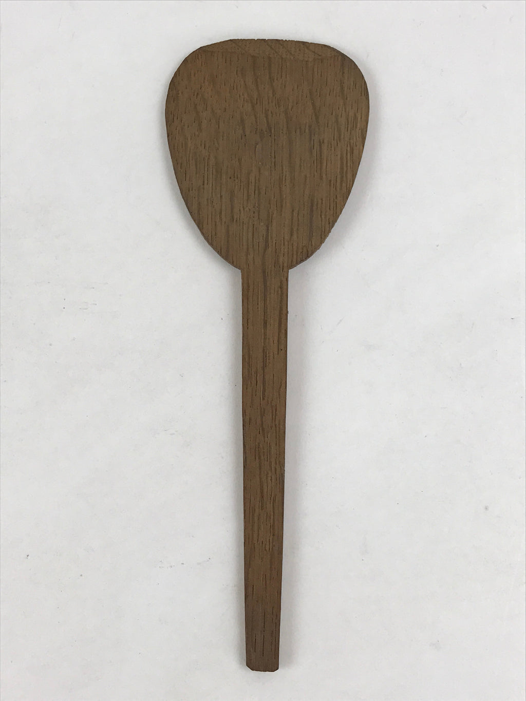 Antique Japanese Wooden Sushi Rice Paddle Spatula Scoop Brown Shamoji JK531