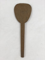 Antique Japanese Wooden Sushi Rice Paddle Spatula Scoop Brown Shamoji JK531