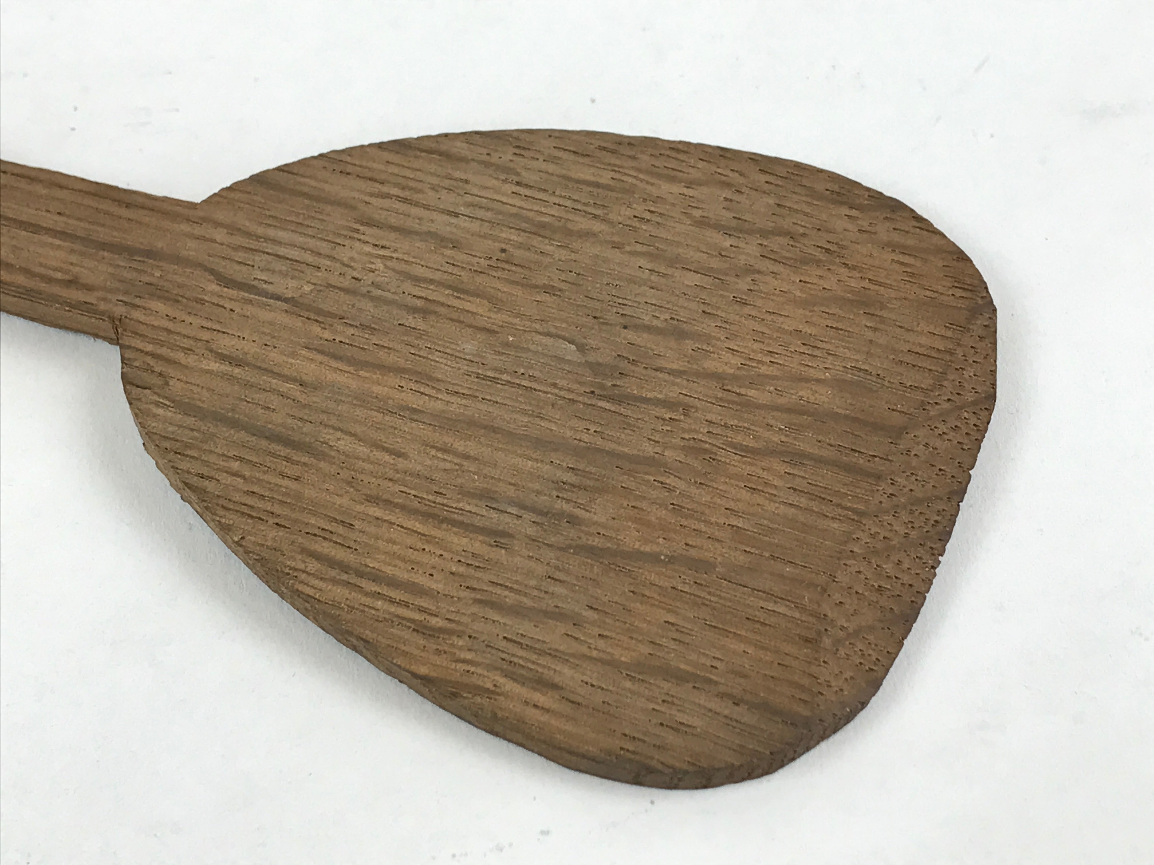 Antique Japanese Wooden Sushi Rice Paddle Spatula Scoop Brown Shamoji JK531