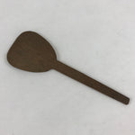 Antique Japanese Wooden Sushi Rice Paddle Spatula Scoop Brown Shamoji JK531