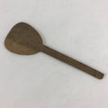 Antique Japanese Wooden Sushi Rice Paddle Spatula Scoop Brown Shamoji JK532