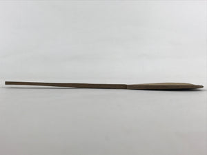 Antique Japanese Wooden Sushi Rice Paddle Spatula Scoop Brown Shamoji JK533