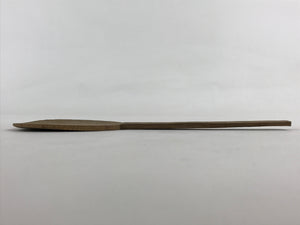 Antique Japanese Wooden Sushi Rice Paddle Spatula Scoop Brown Shamoji JK533