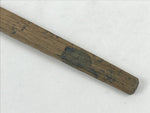 Antique Japanese Wooden Sushi Rice Paddle Spatula Scoop Brown Shamoji JK534