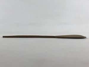 Antique Japanese Wooden Sushi Rice Paddle Spatula Scoop Brown Shamoji JK534