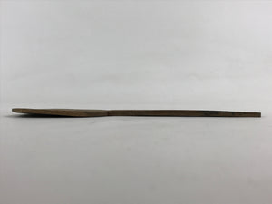 Antique Japanese Wooden Sushi Rice Paddle Spatula Scoop Brown Shamoji JK534