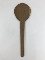 Antique Japanese Wooden Sushi Rice Paddle Spatula Scoop Brown Shamoji JK535