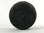 Antique Meiji Era Japanese Cast Iron Hanging Cook Pot Black Irori Hearth C25