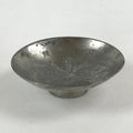 Antique Russo Japanese War Copper Silver Plated Sake Cup Sakazuki Guinomi C1895