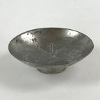 Antique Russo Japanese War Copper Silver Plated Sake Cup Sakazuki Guinomi C1895
