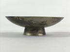 Antique Sino Japanese War Copper Silver Plated Sake Cup Sakazuki Guinomi C1895 G