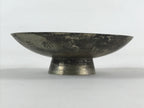 Antique Sino Japanese War Copper Silver Plated Sake Cup Sakazuki Guinomi C1895 G