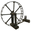 Antique Taisho Japanese Wooden Manual Spinning Wheel Itoguruma Silk Cotton JK861