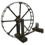 Antique Taisho Japanese Wooden Manual Spinning Wheel Itoguruma Silk Cotton JK861