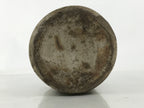 AntiqueJapanese Ceramic Sake Bottle Kayoi-Tokkuri Crackle Glaze Gray Black TS781