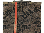 Buddhist Altar Fitting Amida Buddha Fabric Scroll Vtg Gold Red Gohonzon BA172