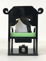 Buddhist Altar Fitting Dogen Zenji Figurine Vtg Lacquer Wood Soto Zen BA183