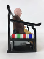 Buddhist Altar Fitting Kukai Kobo Daishi Vtg Figurine Wood Shingon School BA185