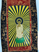 Buddhist Altar Fitting Scroll Amida Butsu Jodo Shinshu Gohonzon Kakejiku BA874