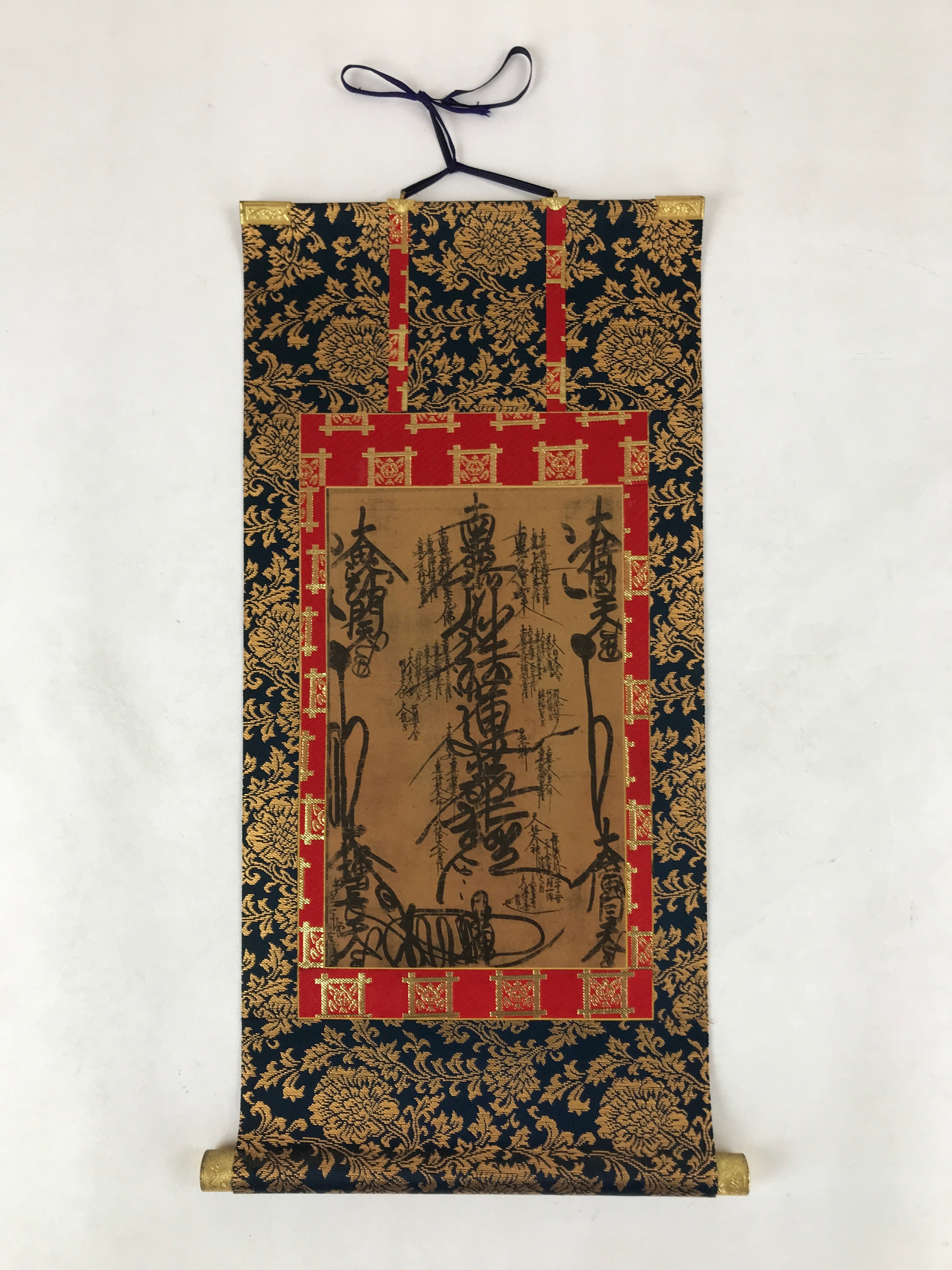 Buddhist Altar Fitting Scroll Mandala Nichiren Shu Gohonzon BA258
