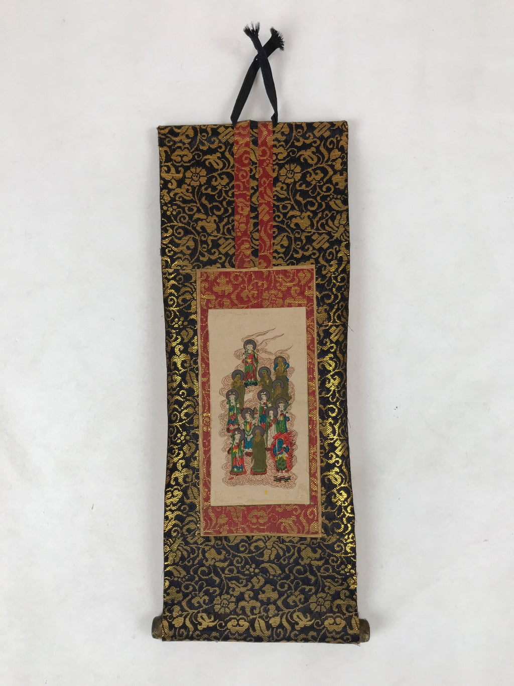 Buddhist Altar Fitting Scroll Vtg Jusanbutsu Shingon Owakigake BA260