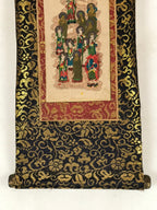 Buddhist Altar Fitting Scroll Vtg Jusanbutsu Shingon Owakigake BA260