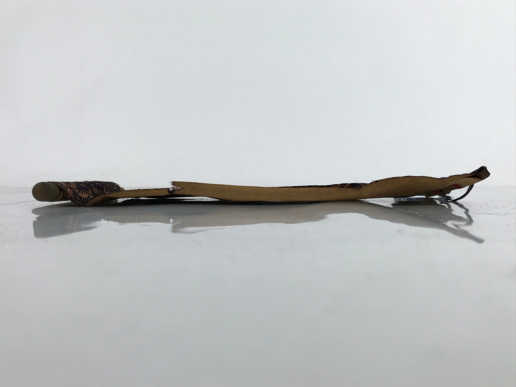 Buddhist Altar Fitting Scroll Vtg Namu Amida Butsu Letters Lotus Owakigake BA308