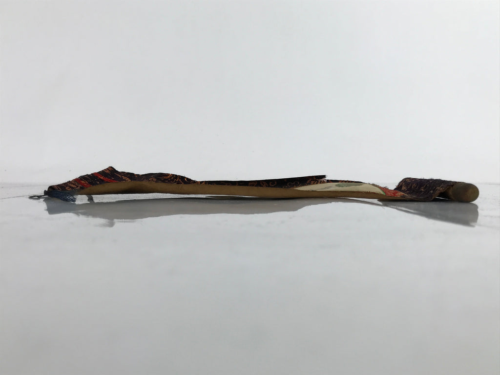 Buddhist Altar Fitting Scroll Vtg Namu Amida Butsu Letters Lotus Owakigake BA308