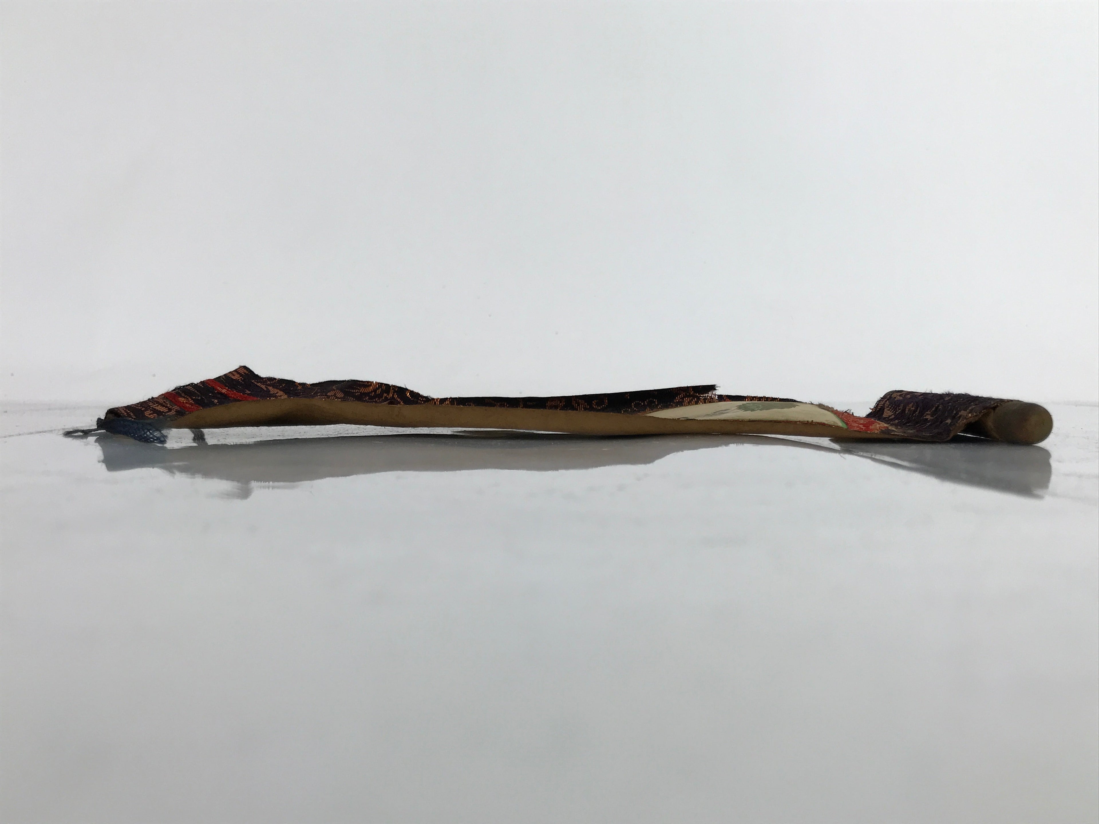 Buddhist Altar Fitting Scroll Vtg Namu Amida Butsu Letters Lotus Owakigake BA308