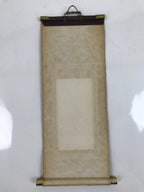 Buddhist Altar Fitting Scroll Vtg Rennyo Kakejiku Wakigake Paper Silk BA420