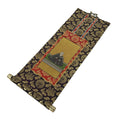 Buddhist Altar Fitting Scroll Vtg Rennyo Kakejiku Wakigake Paper Silk BA420