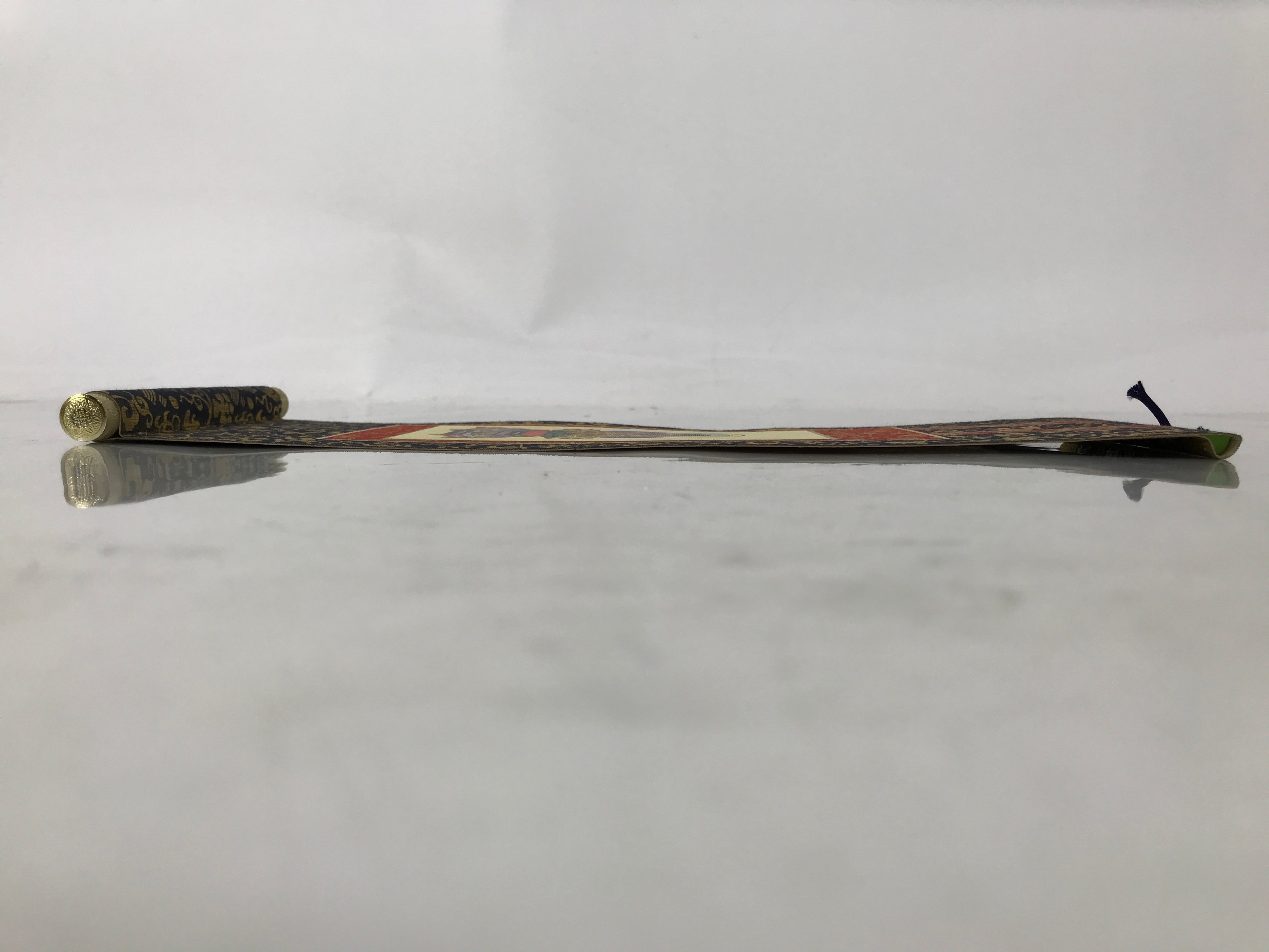 Buddhist Altar Fitting Scroll Vtg Shaka Nyorai Gohonzon Zen Soto Rinzai BA709