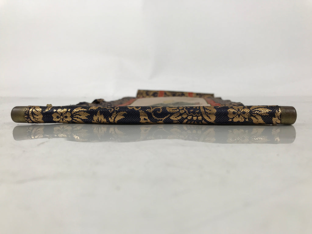 Buddhist Altar Fitting Scroll Vtg Shinran Jodo Shinshu Kakejiku Wakigake BA713