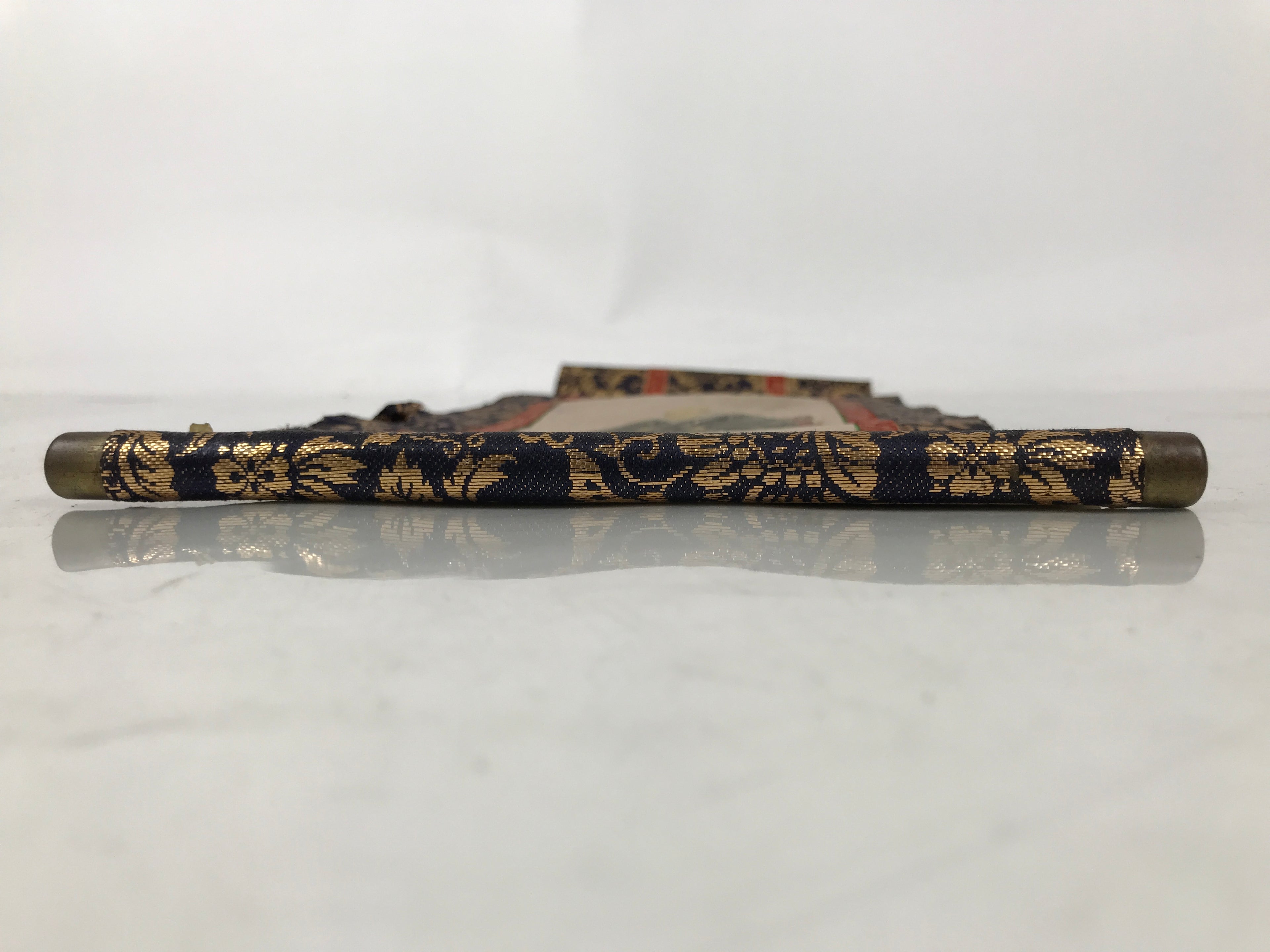 Buddhist Altar Fitting Scroll Vtg Shinran Jodo Shinshu Kakejiku Wakigake BA713