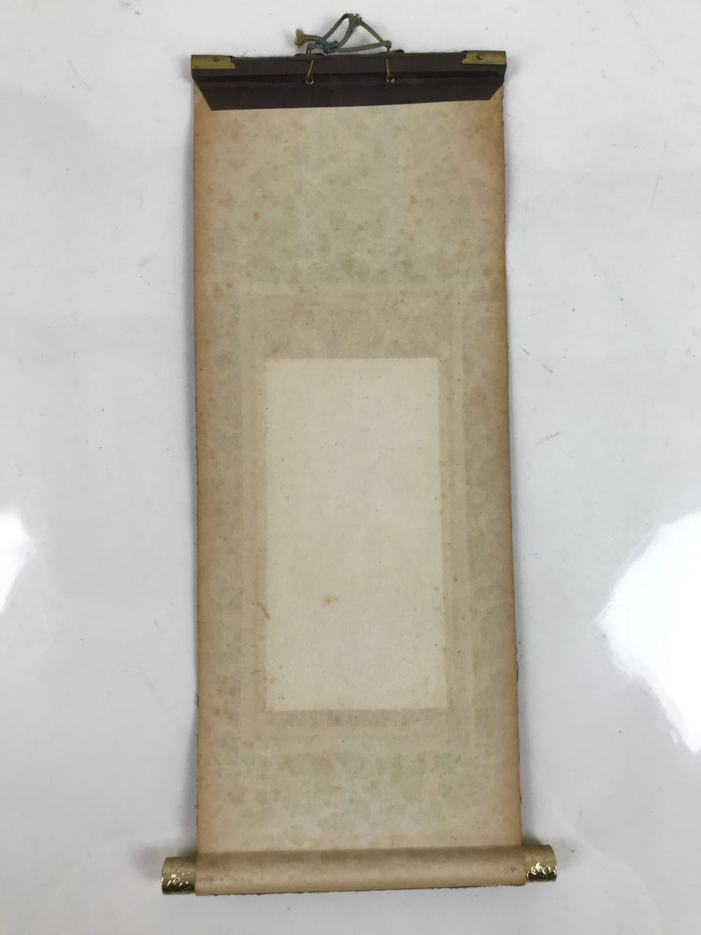 Buddhist Altar Fitting Scroll Vtg Shinran Kakejiku Wakigake Paper Silk BA421