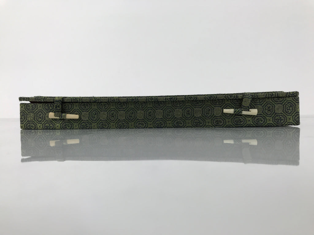 Chinese Calligraphy Tool Brush 3pcs Set Vtg Fude Shodo Shuji Fabric Case JK907