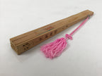 Chinese Folding Fan Sensu Vtg Beijing Opera Color Masks Sandalwood Boxed 4D924
