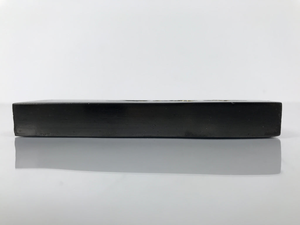 Chinese Ink Stick Calligraphy Shodo Soot Tool Shuji Kanji Vtg Black Sumi JK911