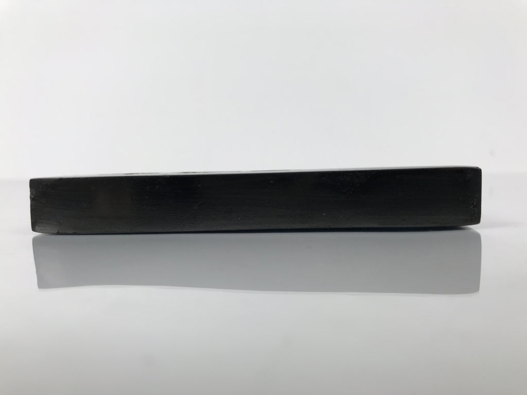 Chinese Ink Stick Calligraphy Shodo Soot Tool Shuji Kanji Vtg Black Sumi JK911